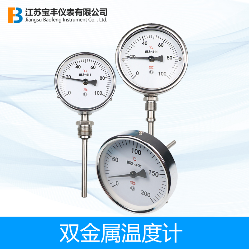 双金属温度计不锈钢耐震抗震防腐蚀